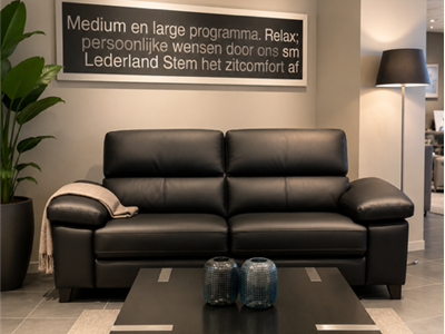 Lederland BEVERWIJK Showroommodel Alcudia 2,5 zits + 2 elec.rlx